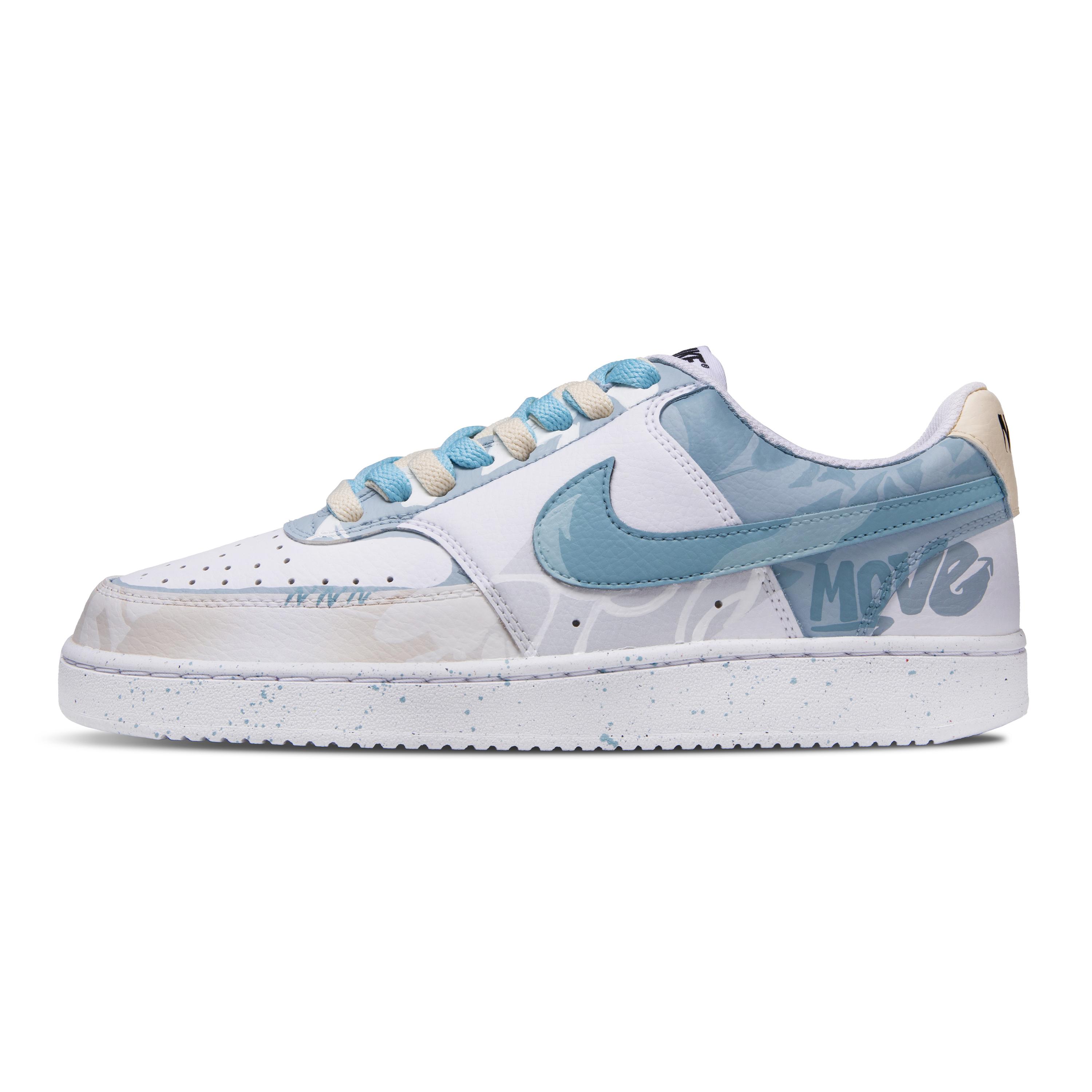 

Nike Court Vision 1 Low top Skateboard Shoes Men s Yellow Blue DH2987-101(Team1105-) 42.5