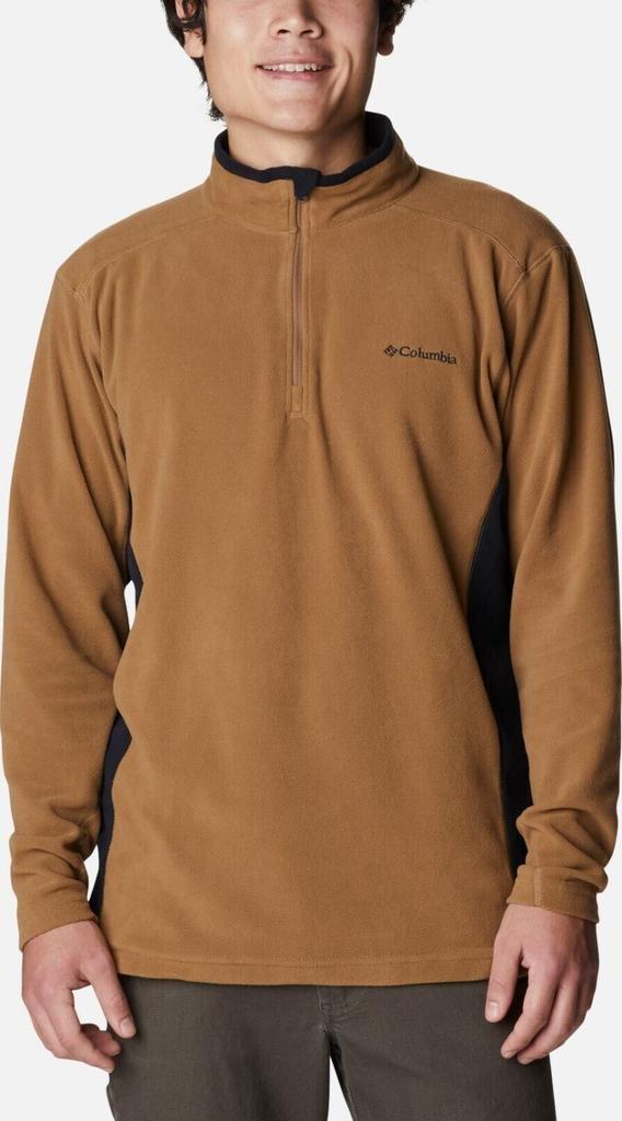 Куртка Columbia Men's Klamath Range II Half Zip Fleece Pullover-Tall delta black