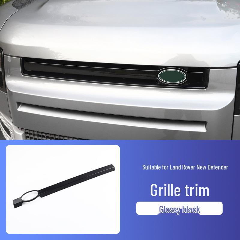 Grille Trim & Emblem for 2020-2025 Land Rover Defender: Dark Package