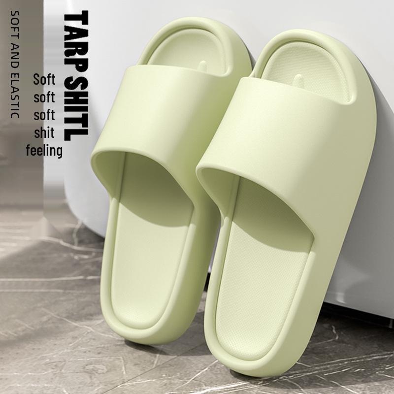 

Женские летние шлепанцы из ЭВА, как облачко, 2025 — толстая подошва, устойчивые к запаху, нескользящие, для улицы и дома 40-41 [Suitable for size 39-40]