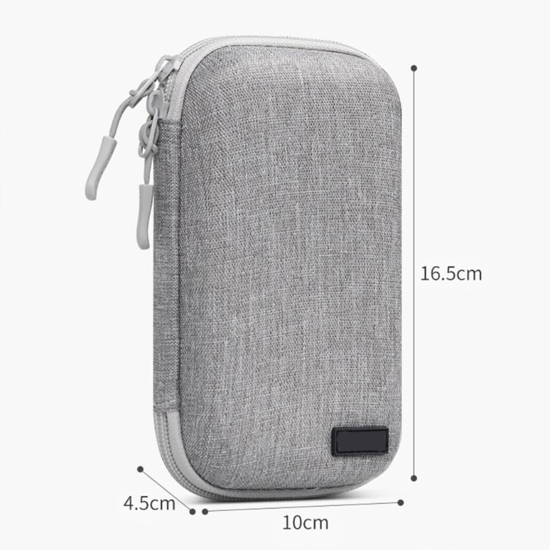 Mobile Phone Charging Adapter Protective Bag Hard Disk for M.2 Hard Drive Earphone Data Line Storage Case