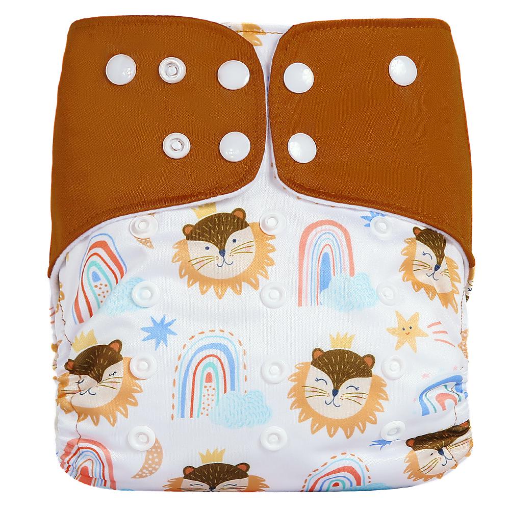 Babyshow Unisex Printed Washable Cloth Diapers & Training Pants for Summer
