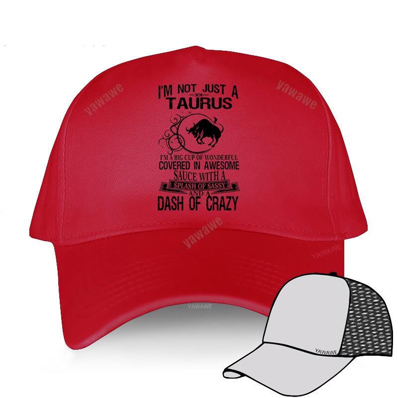Outdoor Snapback Baseball Cap Black Cotton Hats Zodiac Signs Sassy Taurus Humor che Guevara Man Women Summer Hip Hop Caps sunhat
