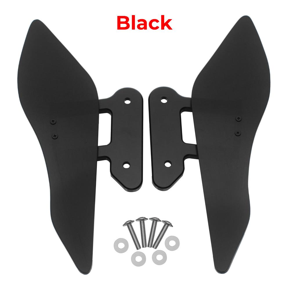 

Motorcycle Adjustable Side Windshield Wind Deflectors Acrylic Plastic For BMW R 18 B R18B Bagger R18 Transcontinental 2021-2026 чёрный