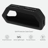 Silicone Case for Flipper Zero Shockproof Dustproof Anti Scratch Soft Protective Case for Flipper Zero WiFi Black