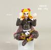 New Hot Anime Demon Slayer Figure Kamado Tanjirou Nezuko Sitting Posture Action Figure PVC Model Doll Collection Toy Gift Kids