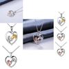 Stylish Animal Themed Heart Shaped Necklace For Girls Perfect Gift For Lovers