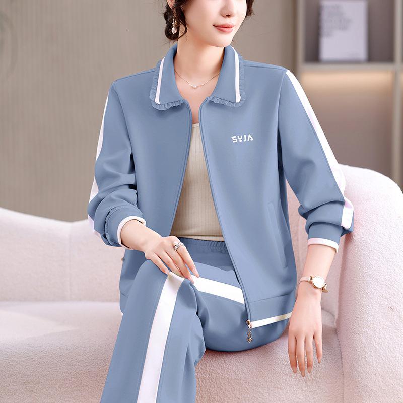 Women's Two-Piece Sports Set: Long-Sleeve Hoodie & Joggers, Soft, Skin-Friendly, Perfect for Commuting, Outdoors, Fitness, Versatile Casual Wear.