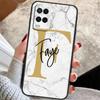 Personalisierte Custom Name Marble Case For OPPO A96 A76 A16 A98 A78 A58 A18 A15 A17 A77 A5 A9 A74 A94 A52 A72 A53S A54S A57S