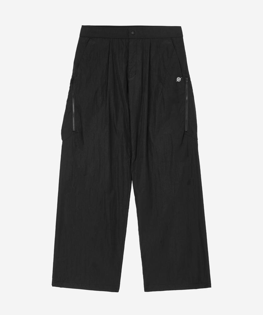 Kallapataleu Light Weight Holographic String Cargo Pants - Black