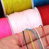 90M/Roll 0.8mm Nylon Thread Cord Chinese Knot Cord String for DIY Jewelry Making Handmade Woven Thread Rope Bracelet Accessories