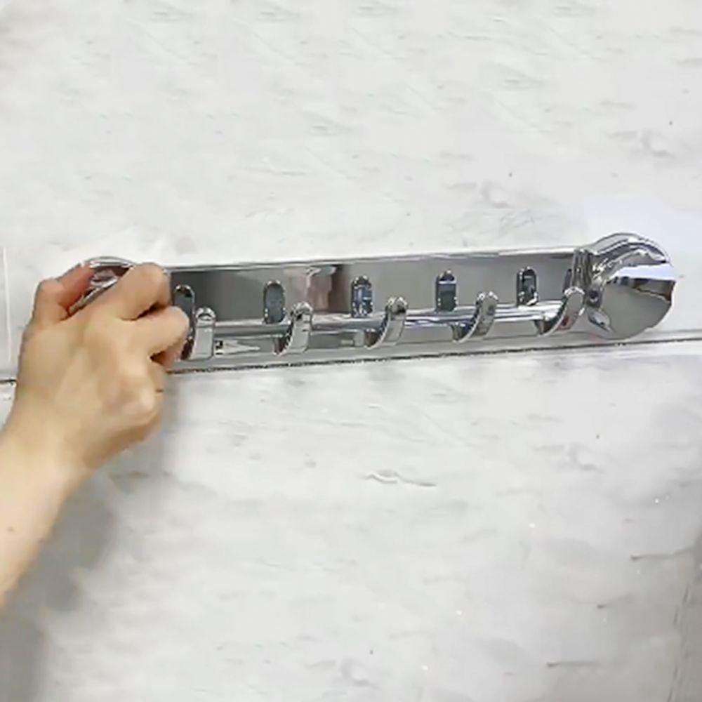 No Drilling Strong Suction Cup Hook Plastic Vacuum Sucker Towel Rack  Kitchen