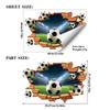 2026 Fußball-Weltmeisterschaft USA-Kanada-Mexiko Dekorative Wandaufkleber - Festival-Atmosphäre-Elemente mit Klebstoff