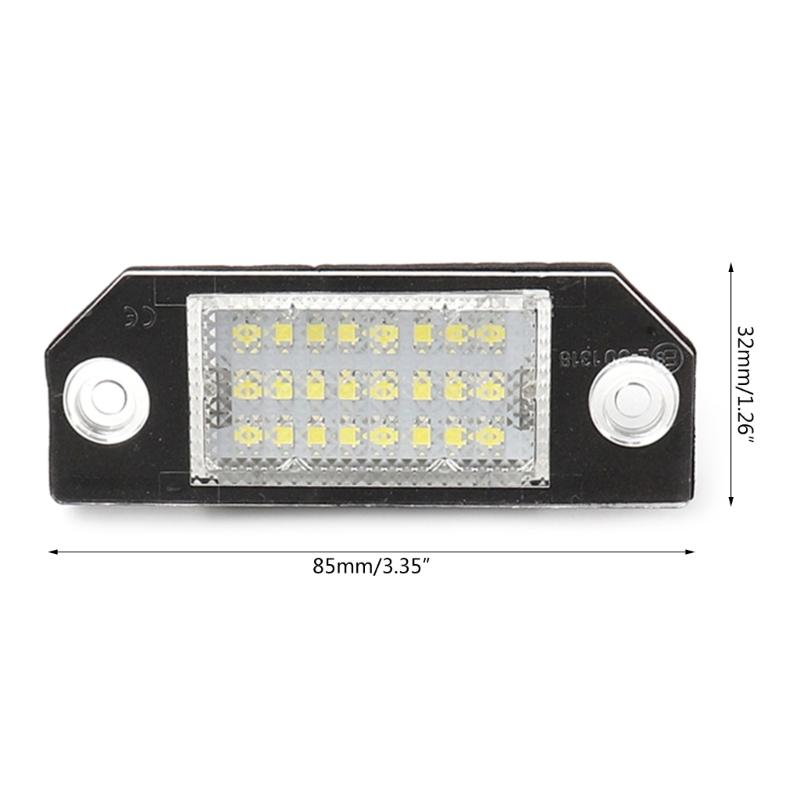 Convenient LED License Plate Light LED Number Plate Lamp for C-MAX MK2 03-08