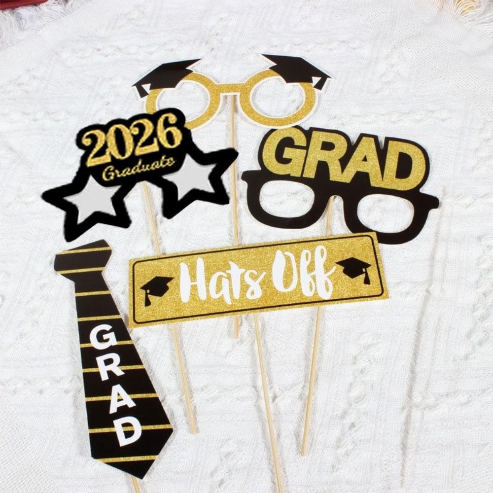 25pcs Class of 2026 Happy Graduation Decor Graduation Photography Props  Graduation Season