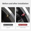 For BMW 4Pcs Car Wheel Air Valve Dust Cap Tire Valve Stem Cover Auto Accessories E90 E60 E46 E39 F30 F10 E87 X3 X4 X5 X1 G30 G20