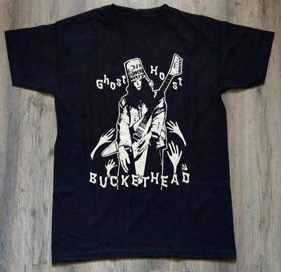 Buckethead T-Shirt GHOST HOST Gift For Fan Black All Size Shirt Unisex T-Shirt