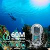 Applicable To Insta360 X5 Full Invisible Diving Shell 360 Degree Full Invisible Diving Shell 60 Meters Waterproof
