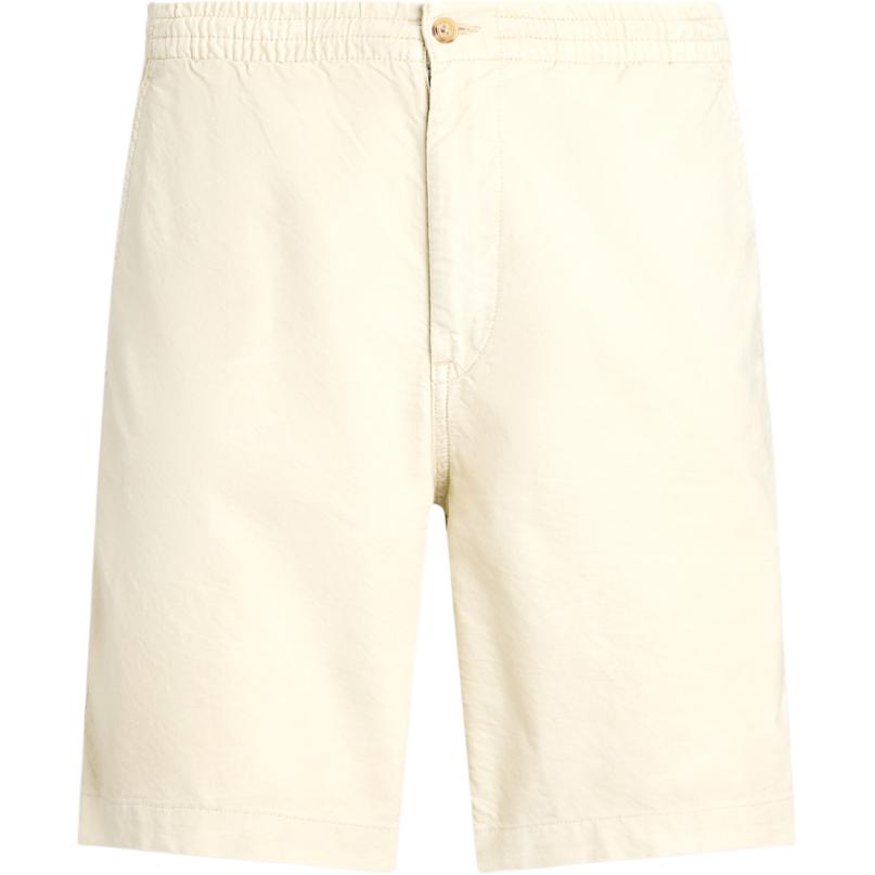 

Polo Ralph Lauren SS24 Однотонные шорты средней посадки с вышивкой маленького пони, повседневные мужские шорты Песочно-желтый MNPOSHO14G20493-101 M