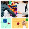 PicassoTiles Marble Run Magnetic Tiles 100 Pieces Race Track Toy STEM Building Learning Education Magnetic Building Kids Educational Kit for Boys