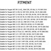 Intake Air Temperature Sensor, OE: 8200454482, Compatible with Peugeot Select Models