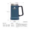 STANLEY Vacuum Mug, 0.7L, Hammertone Lake Blue, Beer Mug, Vacuum Insulated, Stainless Steel, Carbonated, Keeps Drinks Cold, Outdoor Use, Dishwasher Sa