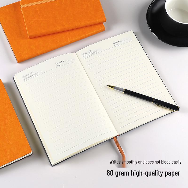 A5 Custom Ribbon Hardcover Notebook for Students and Professionals