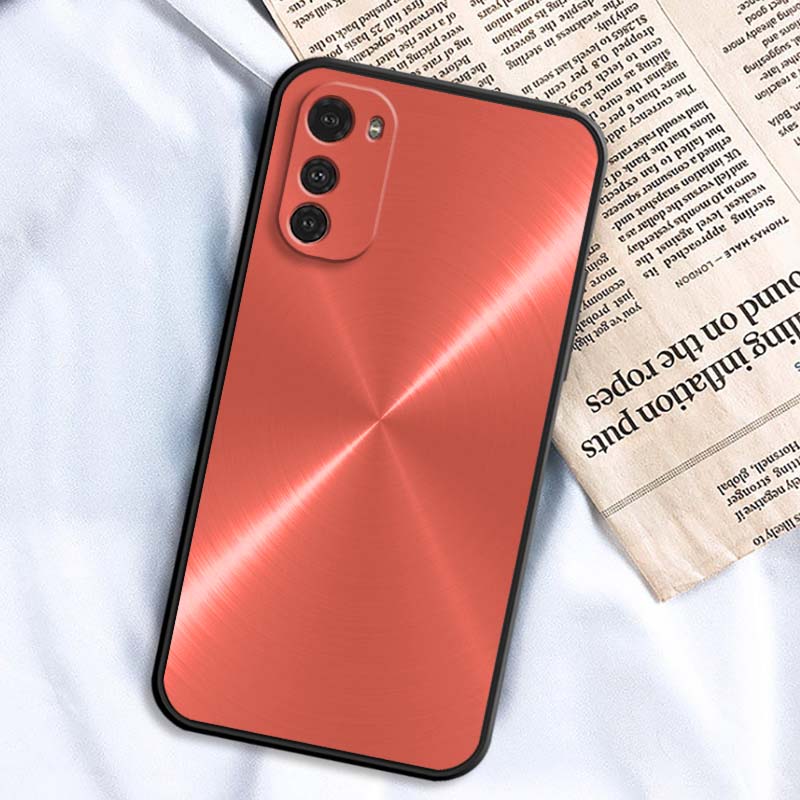 Art Colored Luminous Pattern For Motorola G85 Edge 50 G24 G35 G14 G04 40 G72 G34 G G54 G13 G32 5G Black Phone Case