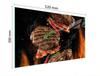 GLAS-SCHNEIDEBRETT 52x30 GRILL