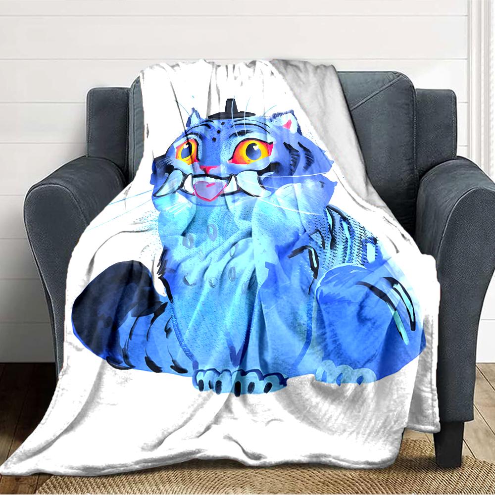 1pc KPop Demon Hunters25 Blanket, Gift, for Men and Women, Soft Blanket, Good for Sofa Bed Couch Travel, Lightweight Flannel Blanket