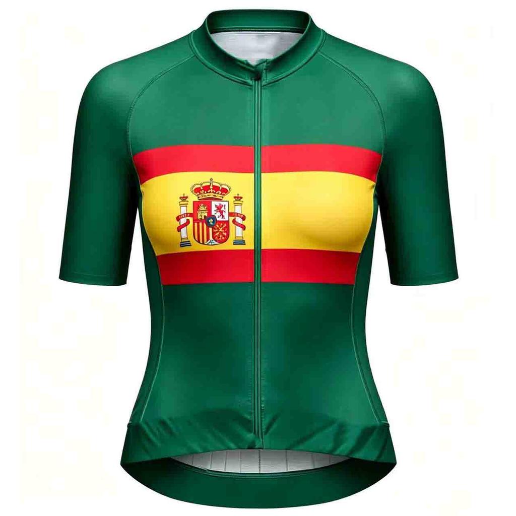 Spain Ropa De Ciclismo Short Sleeve MTB Cycling Shirts Shorts  Men Maillot Ciclismo Summer Breathable Cycling Suit Set 2026