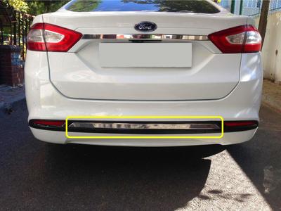 Bumper Edge (stainless Steel) for Ford Mondeo 2014-2022