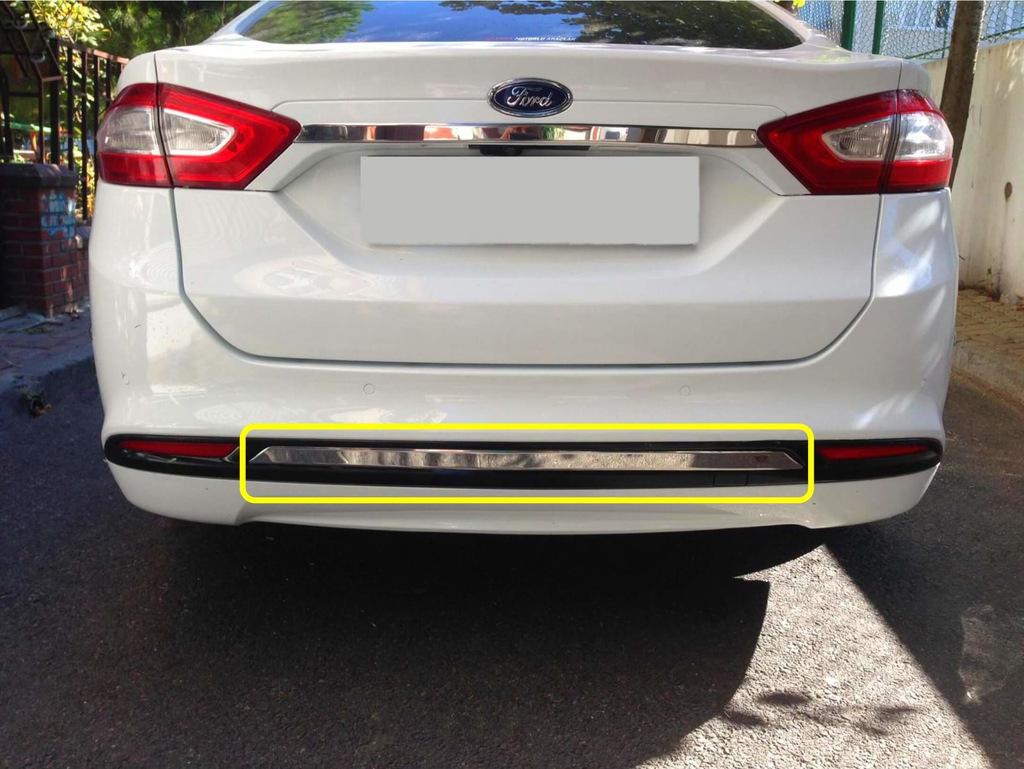 

Кромка бампера (нерж) для Ford Mondeo 2014-2022 рр.