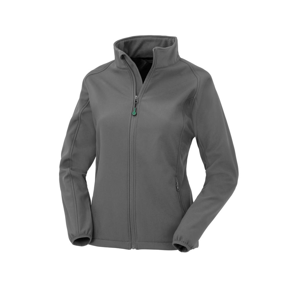 Result Genuine Recycled Womens/Ladies 2-Layer Printable Soft Shell Jacket