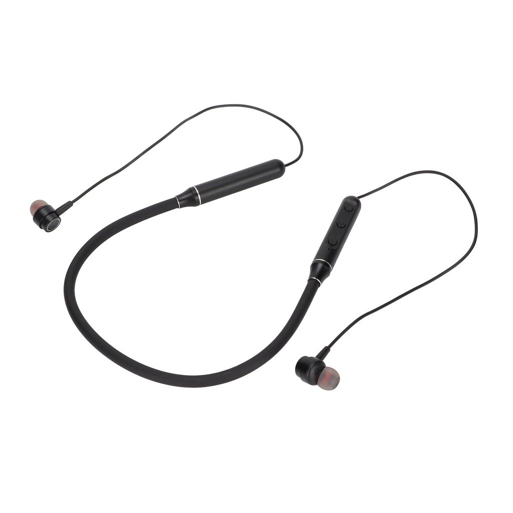 WSYD600 Bluetooth Neckband Headphones Wireless Stereo Headset for Sports Running Walking(Black )