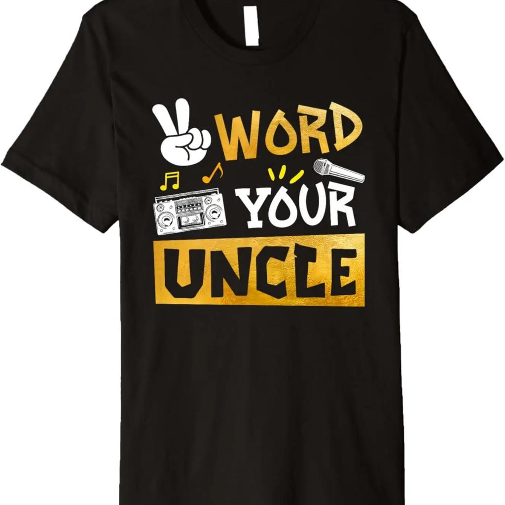 Mens Word Your Uncle - Uncle Of The Birthday Two Legit To Quit Premium T-Shirt
