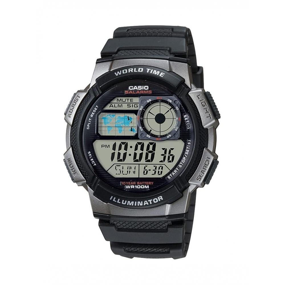 

Casio WriStwatch Digital World Time Ae1000w 1bvcf Men S overSeaS Model [reverse Import]
