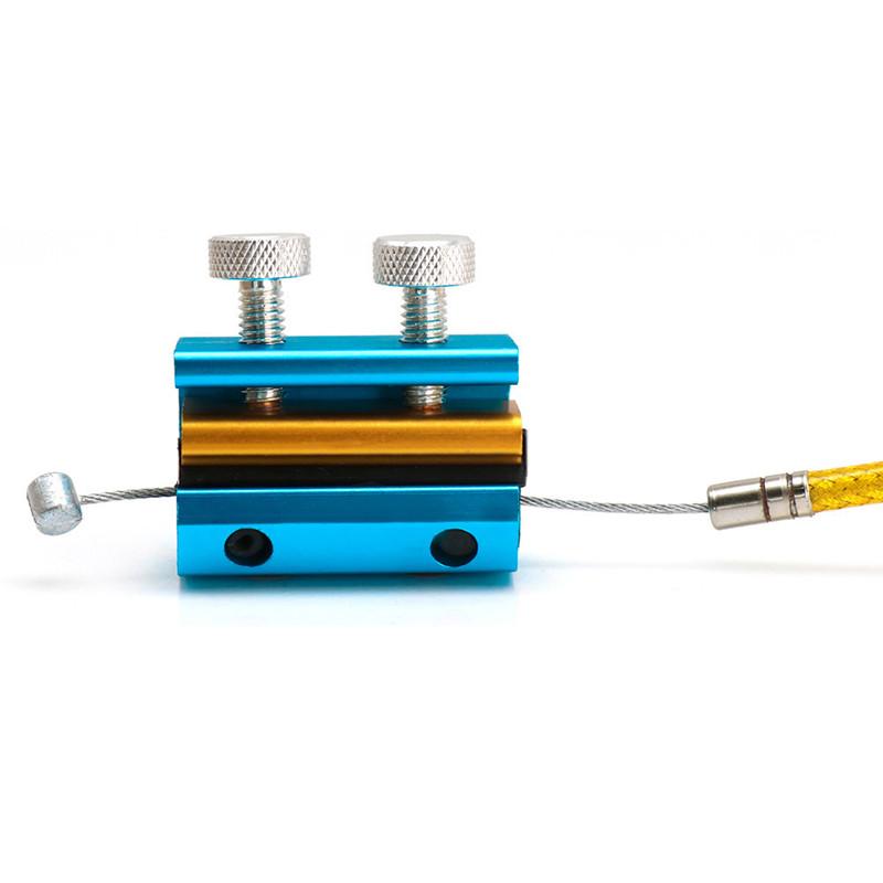 New 1pcs Dual Cable Lube Luber Lubricator Lubricant Tool Motorcycle Scooter Bike ATV Motorcycle Clutch Line Throttle Line Oiler