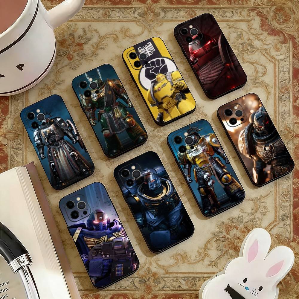 40K Space Marine 2 Phone Case Silicone Soft For IPhone 17 16 15 14 13 12 11 X XR Plus Pro Max Plus