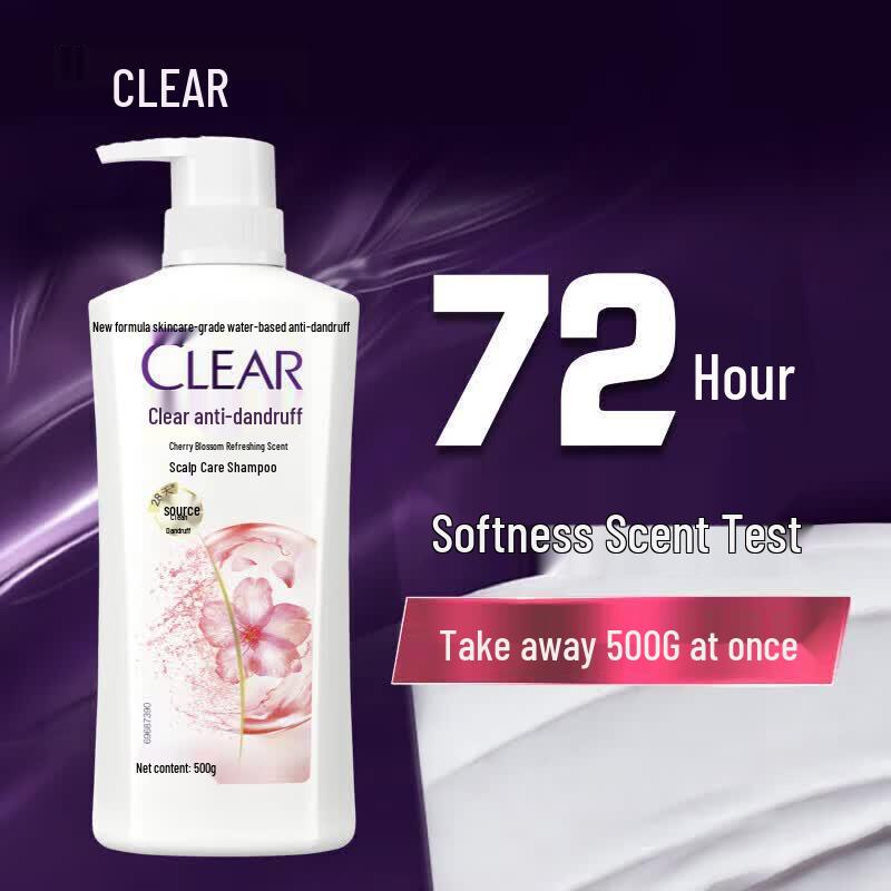 Clear Cherry Blossom Anti-Dandruff & Oil Control Shampoo