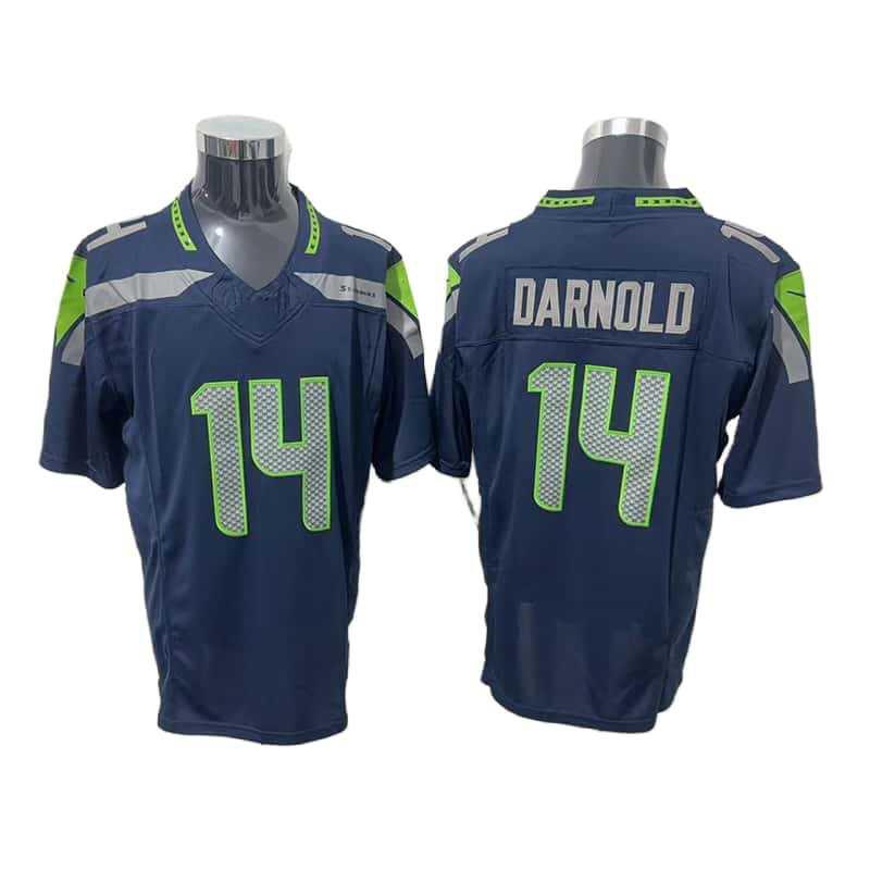 Seattle Seahawks Legend 3rd Gen Football Jersey Men Embroidered Retro American Team Sports