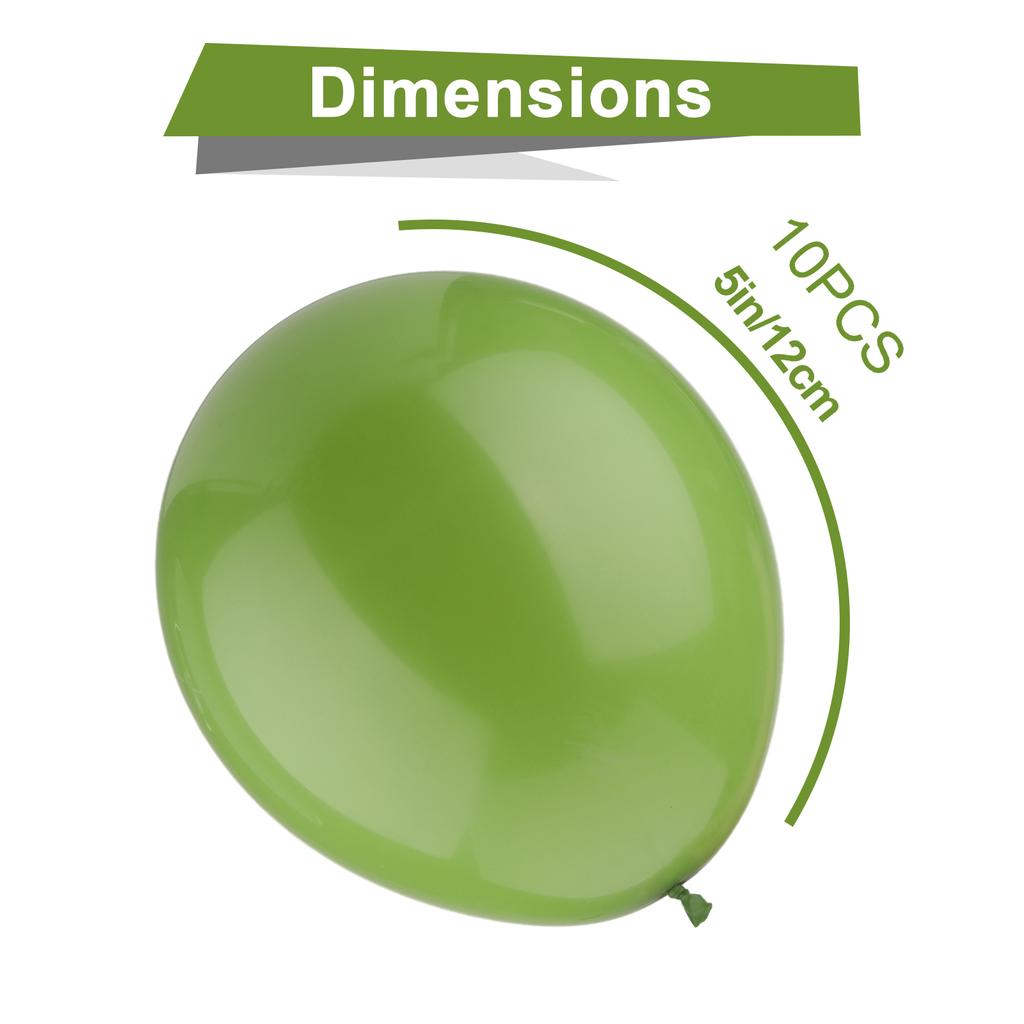 10 ks Sada 5palcových oranžových latexových narozeninových balónků na narozeninovou oslavu Party balónky Latexové party balónky Latexový balónek