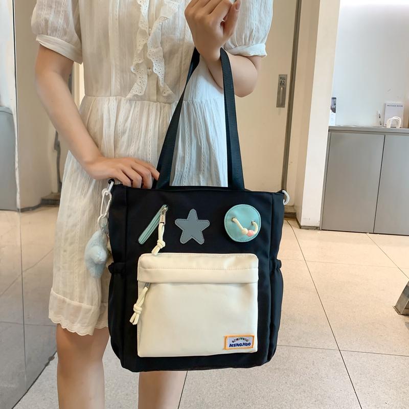 Сумка через плечо женская сумка большой вместимости сумка для школьников сумка — фото 4