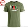 Funny Afghan Tshirts Afghani Heartbeat I Love Afghanistan Heart Flag Gift Tshirt Unisex Unisex Unisex T Shirts Unisex Plus Size S6xl