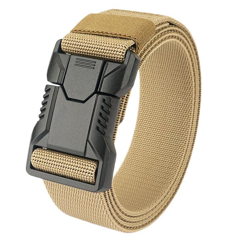 New Tactical Quick Release Buckle Training Nylon Belt Outdoor Versatile Work Belt Men's Quick Detach Belt
