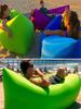 A Quick Inflatable Portable Inflatable Air Sofa Bed, Lightweight and Compact, Suitable for Beach, Hiking and Traveling