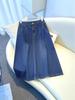 2025 New High-Waisted Slim-Fit Denim Skirt: Mid-Length, Versatile & Flattering for Petite Women