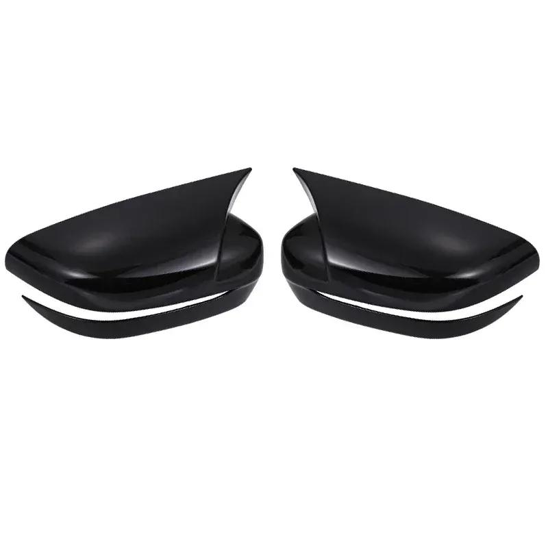 1 Pair for BMW 3 Series 5 Series G20 G30 17-21 Rear View Side Mirror Cover Case Trim ABS Style Car Rearview Mirror Cover