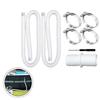 Robust For Pool Hose 32 Mm Designed for For Pool Pump Compatibility and UV Resistant Complete with Safety Clips