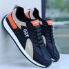 Spring flat-bottomed casual shoes men's trend versatile loafers men's breathable sports one-pedal running shoes